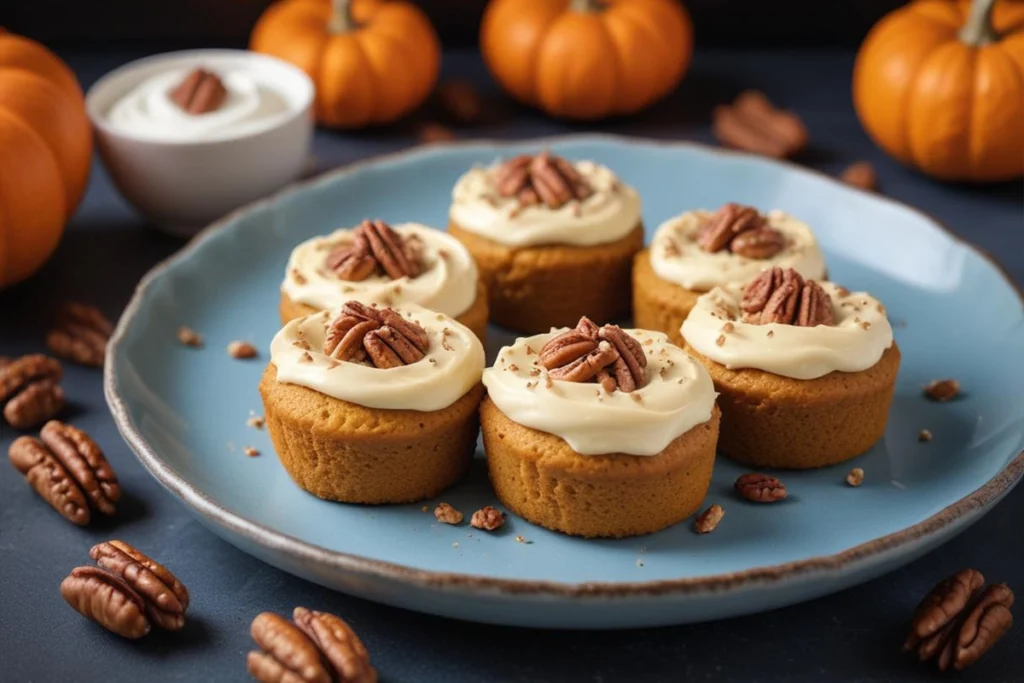 Delicious pumpkin cheesecake cookies with a creamy cheesecake filling, perfect for fall.