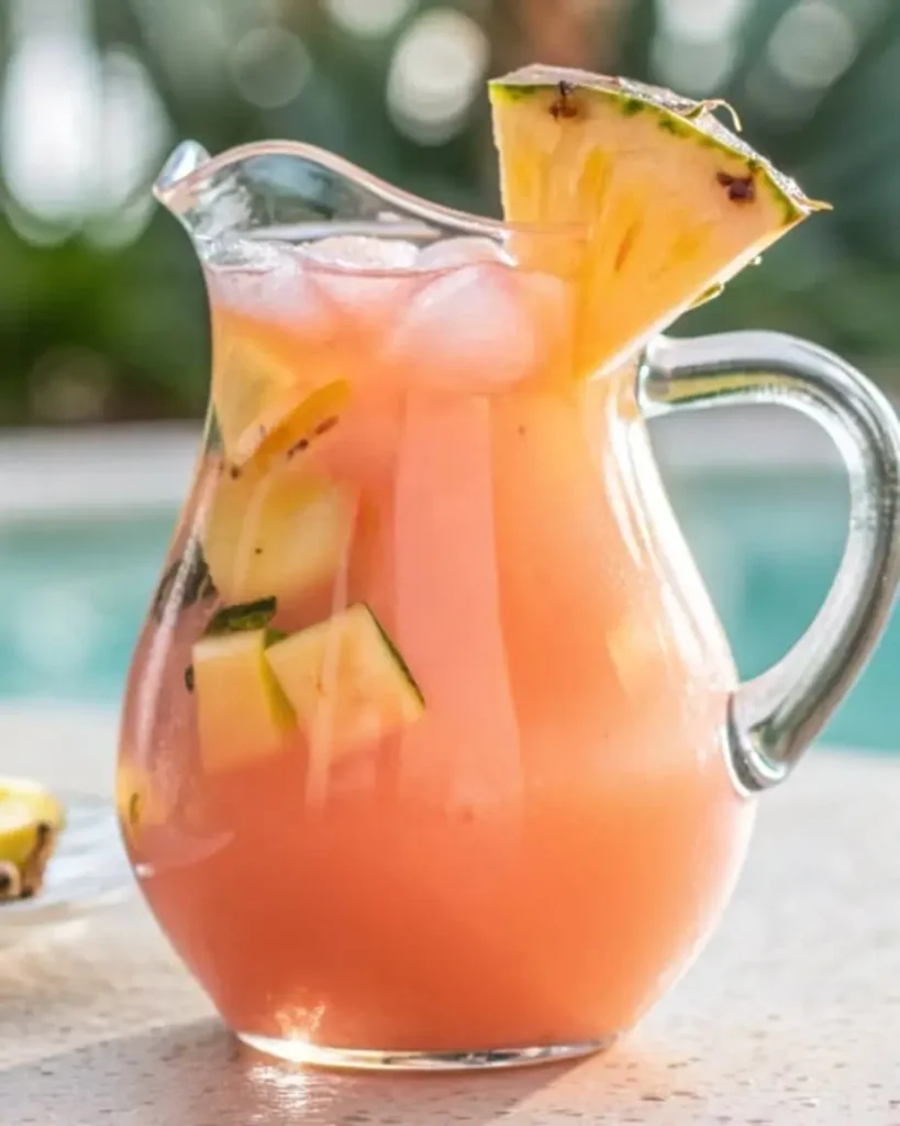 Piña Colada Sangria Recipe Image