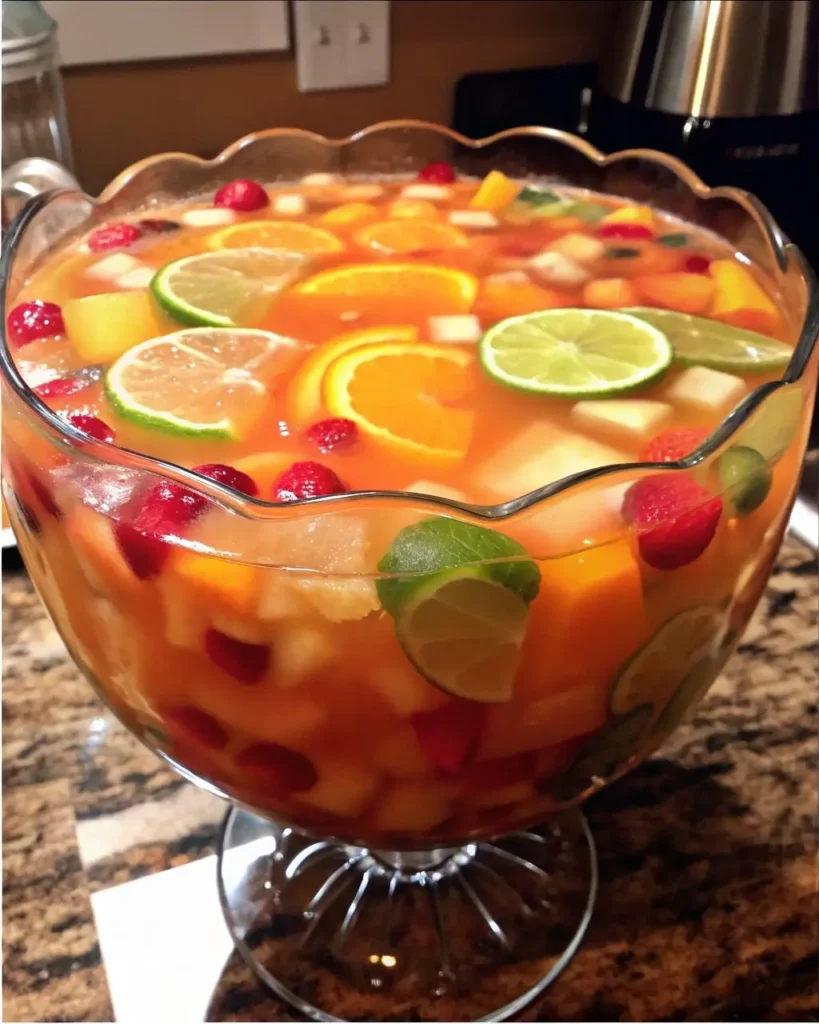 Passion Fruit Margarita Punch Recipe for a Crowd