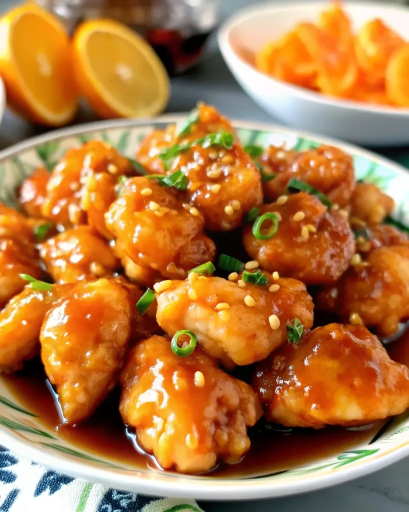 Orange chicken made quick and easy. Crispy, zesty, and mouthwatering—this homemade favorite beats takeout every time.