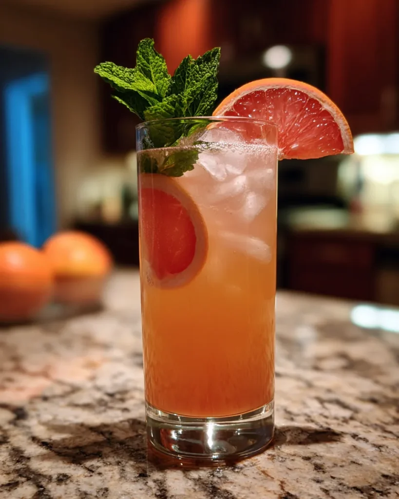 Grapefruit Mimosa Mocktail is a refreshing, alcohol-free brunch drink with citrusy zing and bubbly sparkle—ready in minutes!