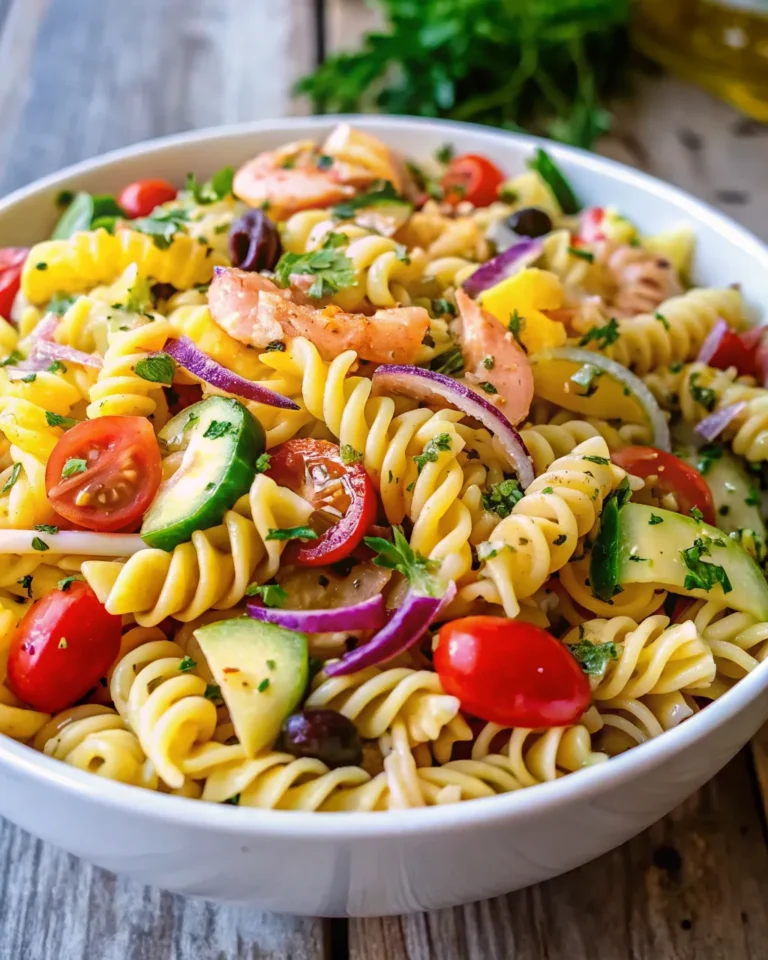 California Pasta Salad is a quick, colorful, and refreshing dish perfect for potlucks, meal prep, or sunny gatherings.