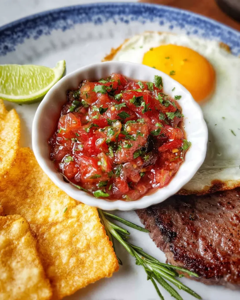 Homemade salsa is quick, fresh, and full of zesty flavor. Ready in 10 minutes, it’s perfect for tacos, chips, and more.