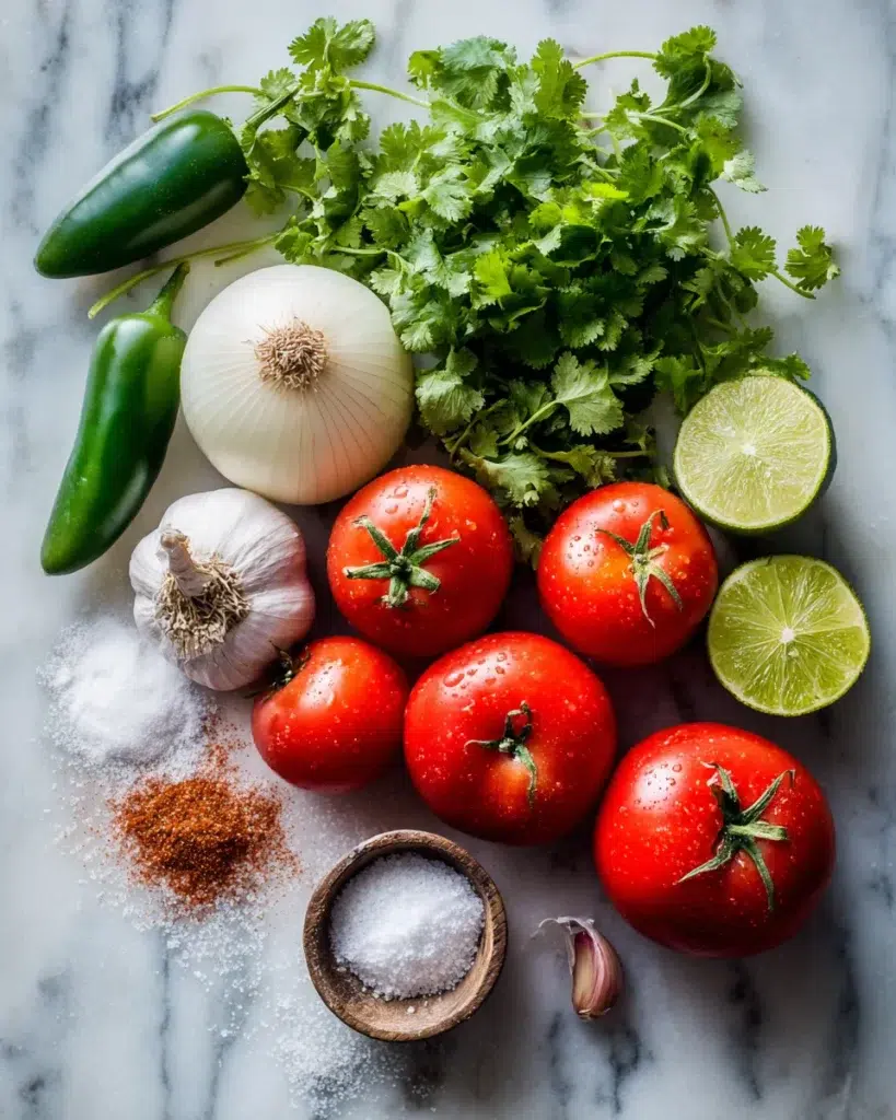 Homemade salsa is quick, fresh, and full of zesty flavor. Ready in 10 minutes, it’s perfect for tacos, chips, and more.
