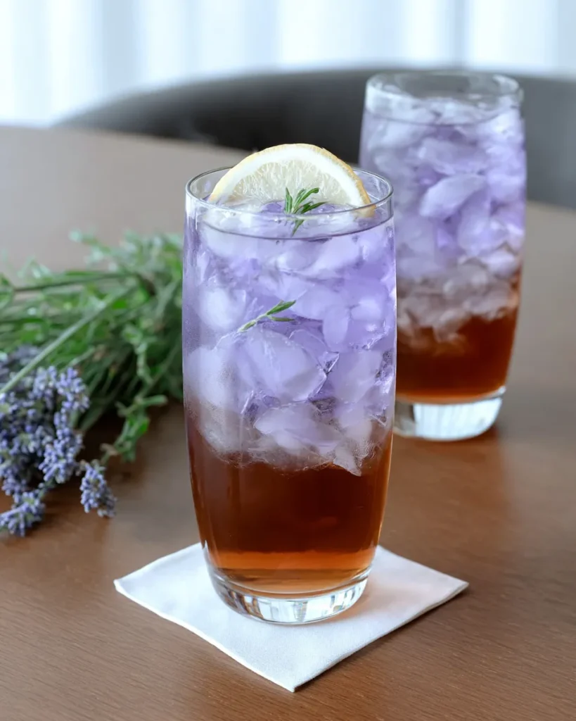 Lavender Iced Tea – Quick Floral Cooler for Elegant Sipping