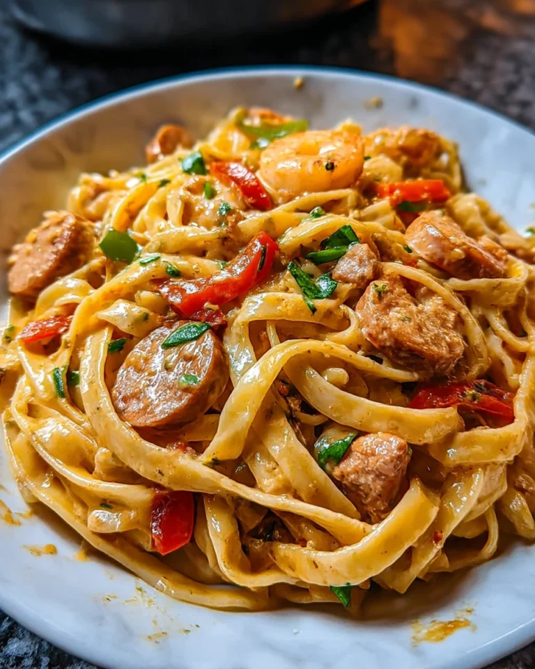 Pappadeaux Mardi Gras Pasta is a creamy Cajun shrimp and sausage pasta packed with bold flavor and comforting Southern spice.