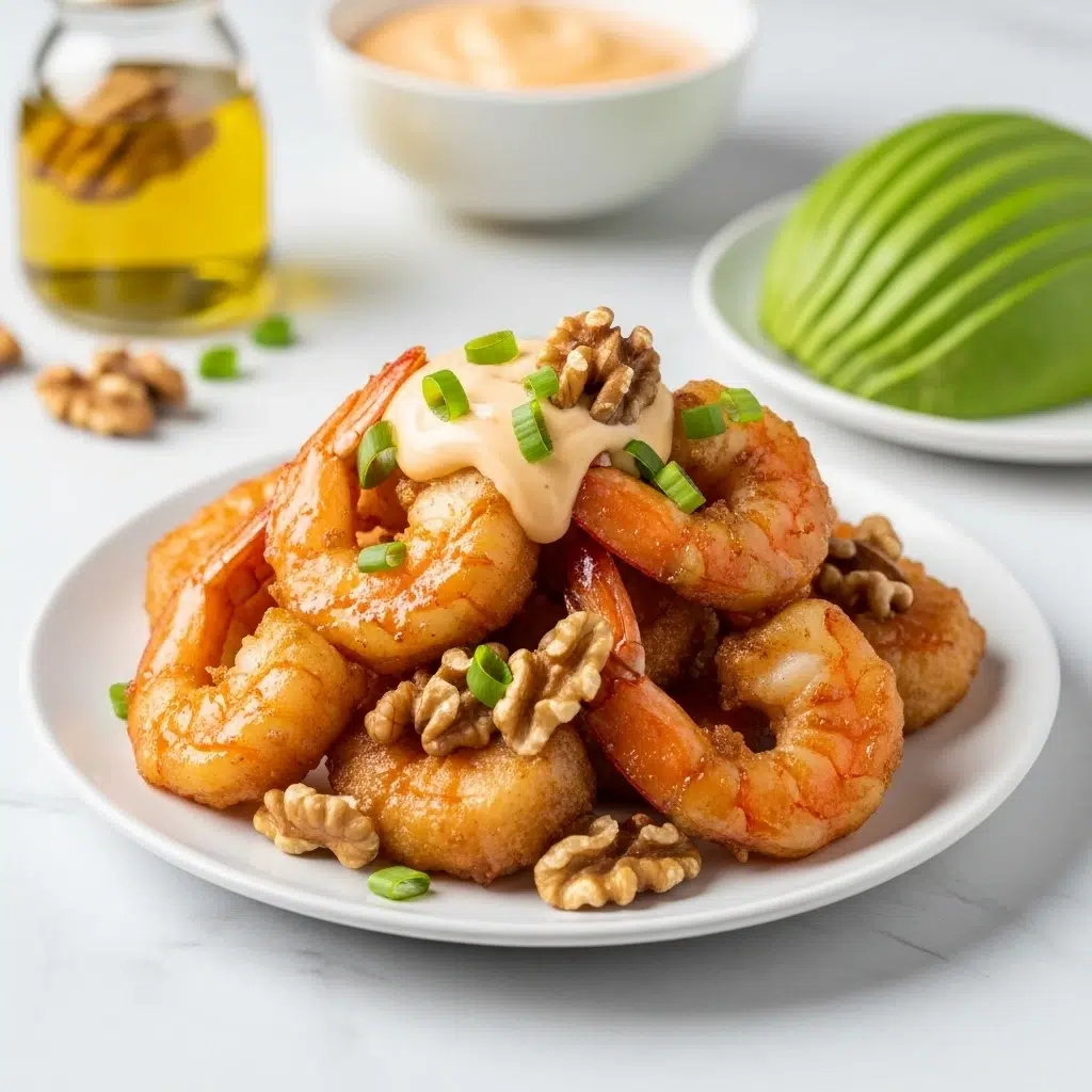 Panda Express Honey Walnut Shrimp recipe made healthier at home. Crispy shrimp, creamy sauce, and sweet walnuts ready in 30 minutes.