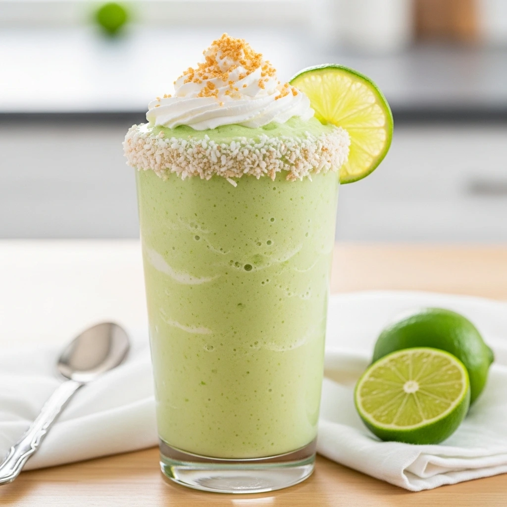 Coconut Key Lime Pie Smoothie - 1 Easy, Refreshing, reat