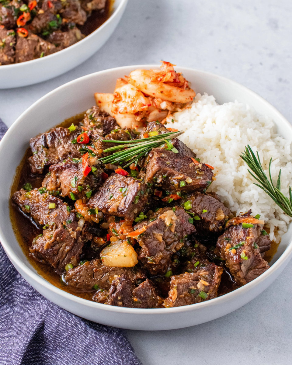 Korean Style Pot Roast Recipe