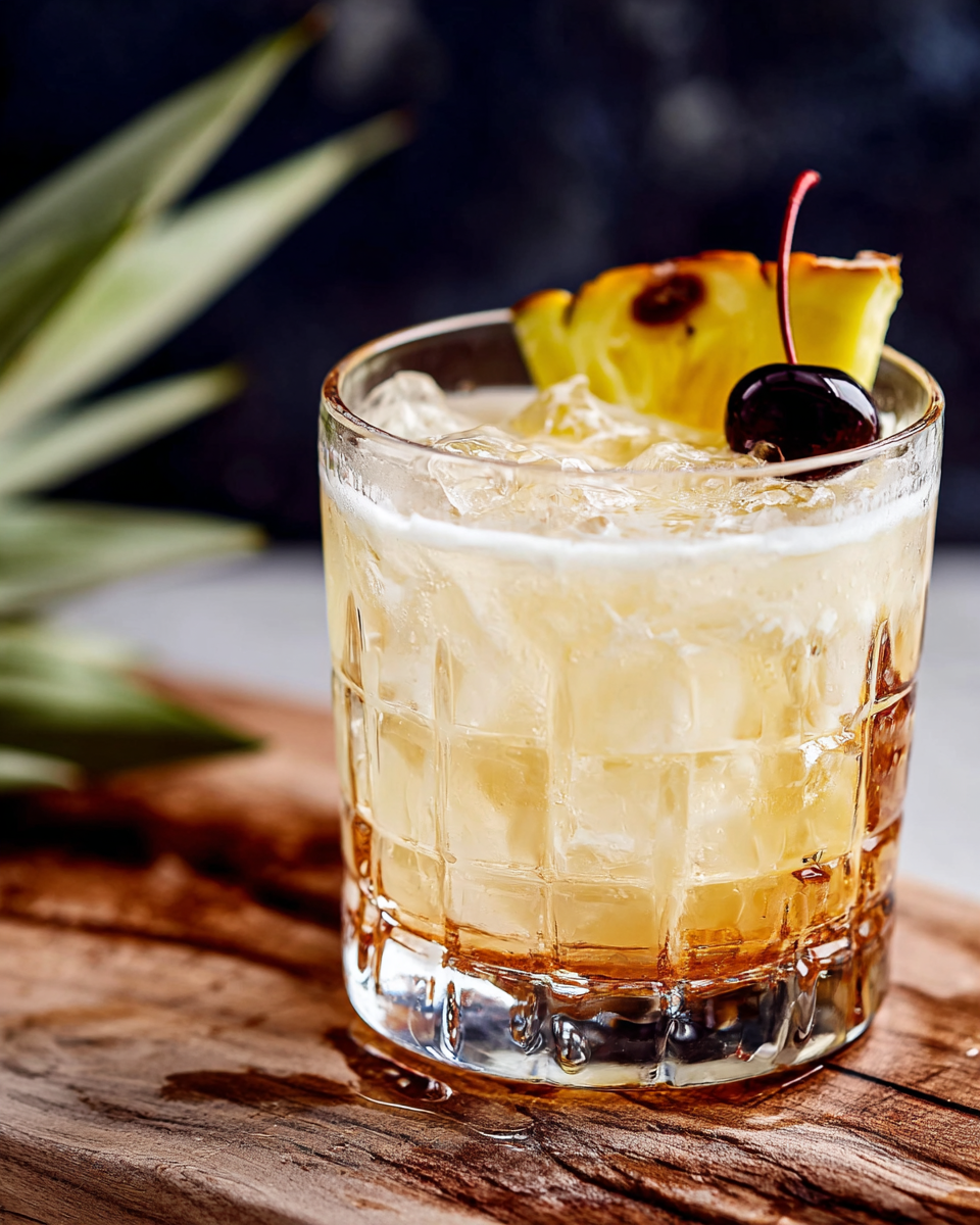 Piña Colada Milk Punch