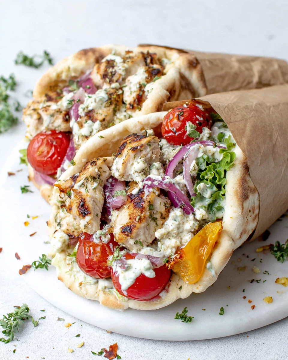 Sheet Pan Chicken Pitas – Easy, Flavorful Mediterranean-Inspired Dinner