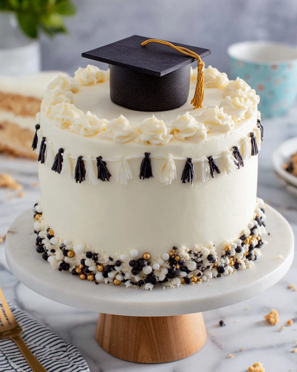 Graduation Tassel Cake