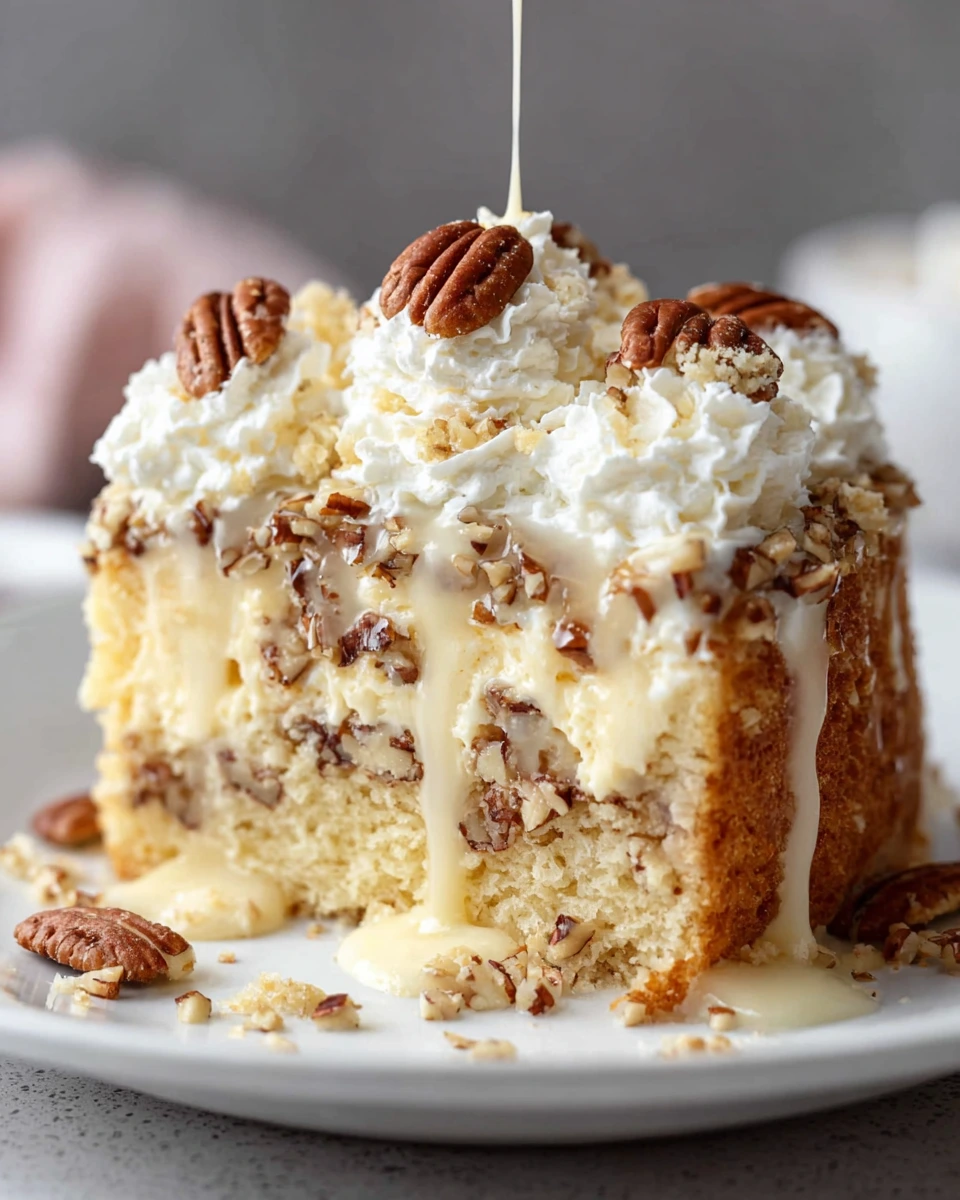 Butter Pecan Tres Leches Cake: Rich & Creamy Dessert
