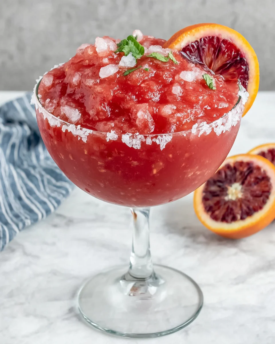 Blood Orange Pineapple Margarita