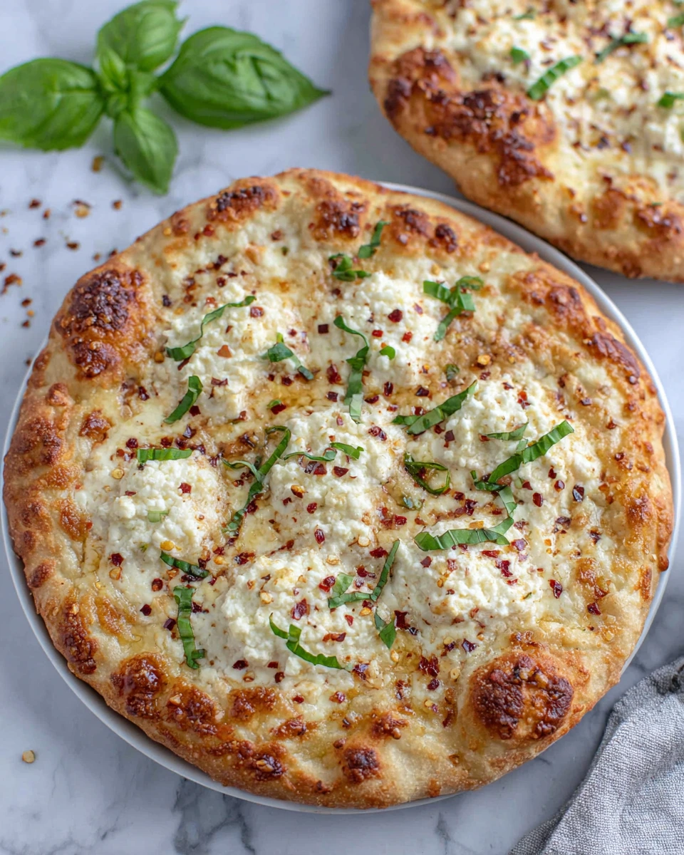 Hot Honey Ricotta Pizza