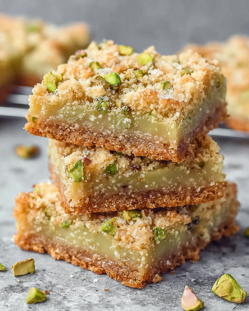 Pistachio Dream Cookie Bars: A Chewy Delight You’ll Love