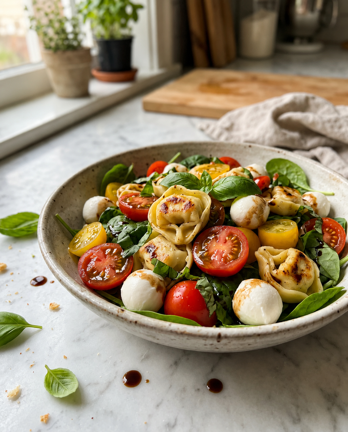 Tortellini Caprese Salad: Easy, Fresh, and Flavorful Pasta Salad Recipe