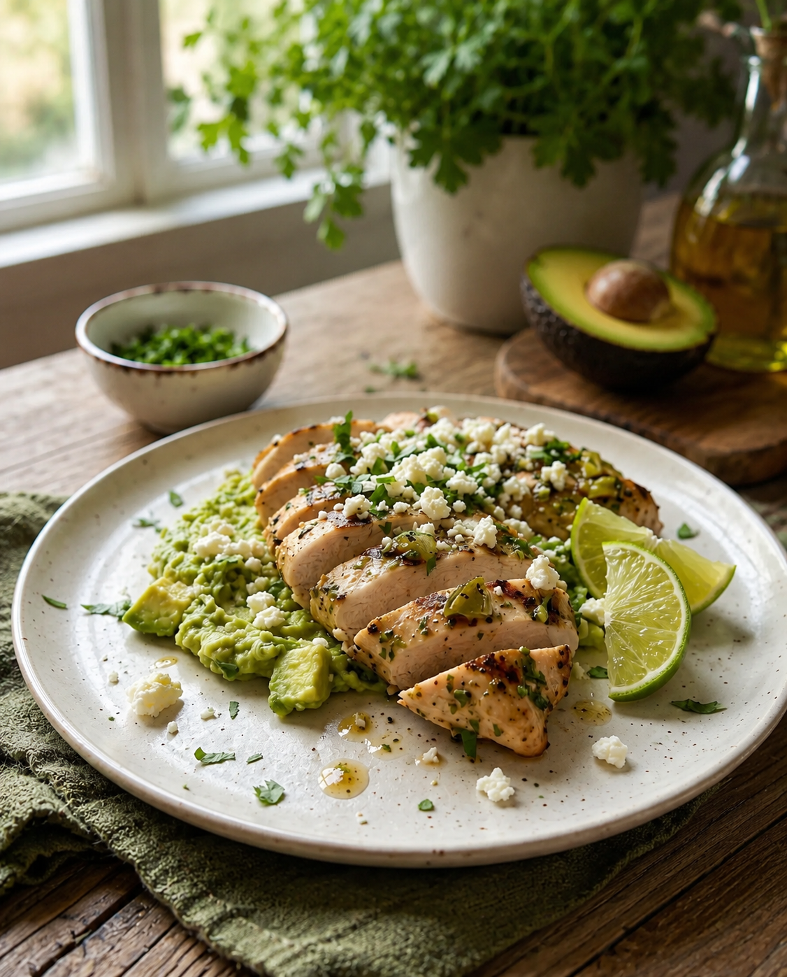 Fiesta Lime Chicken with Avocado