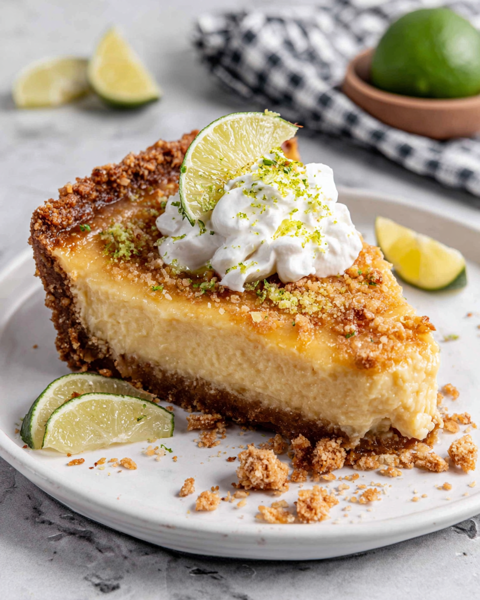 7-Ingredient Key Lime Pie