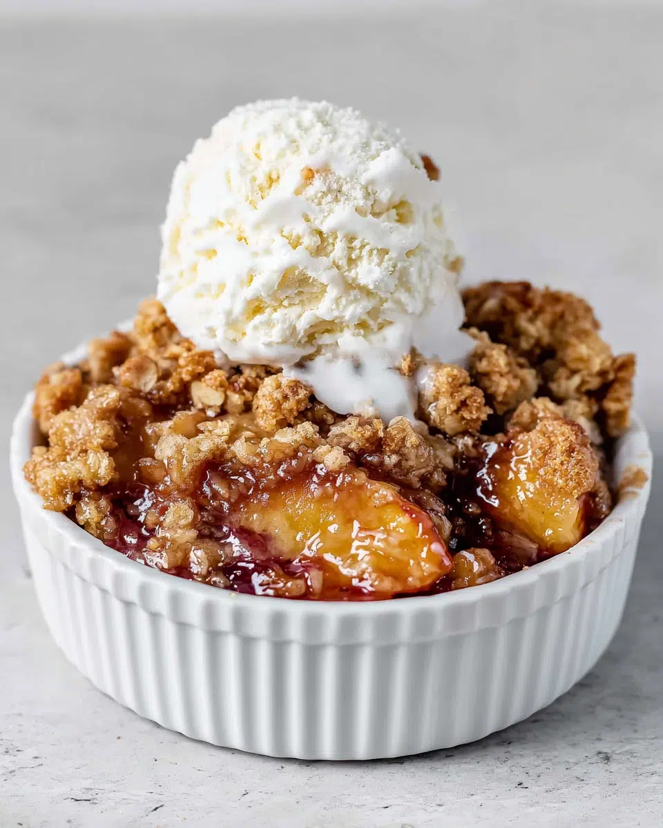 Peach Crisp