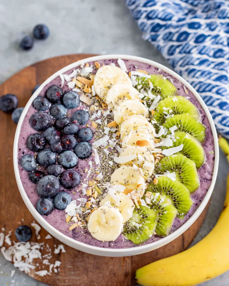 Blueberry Banana Smoothie Bowl