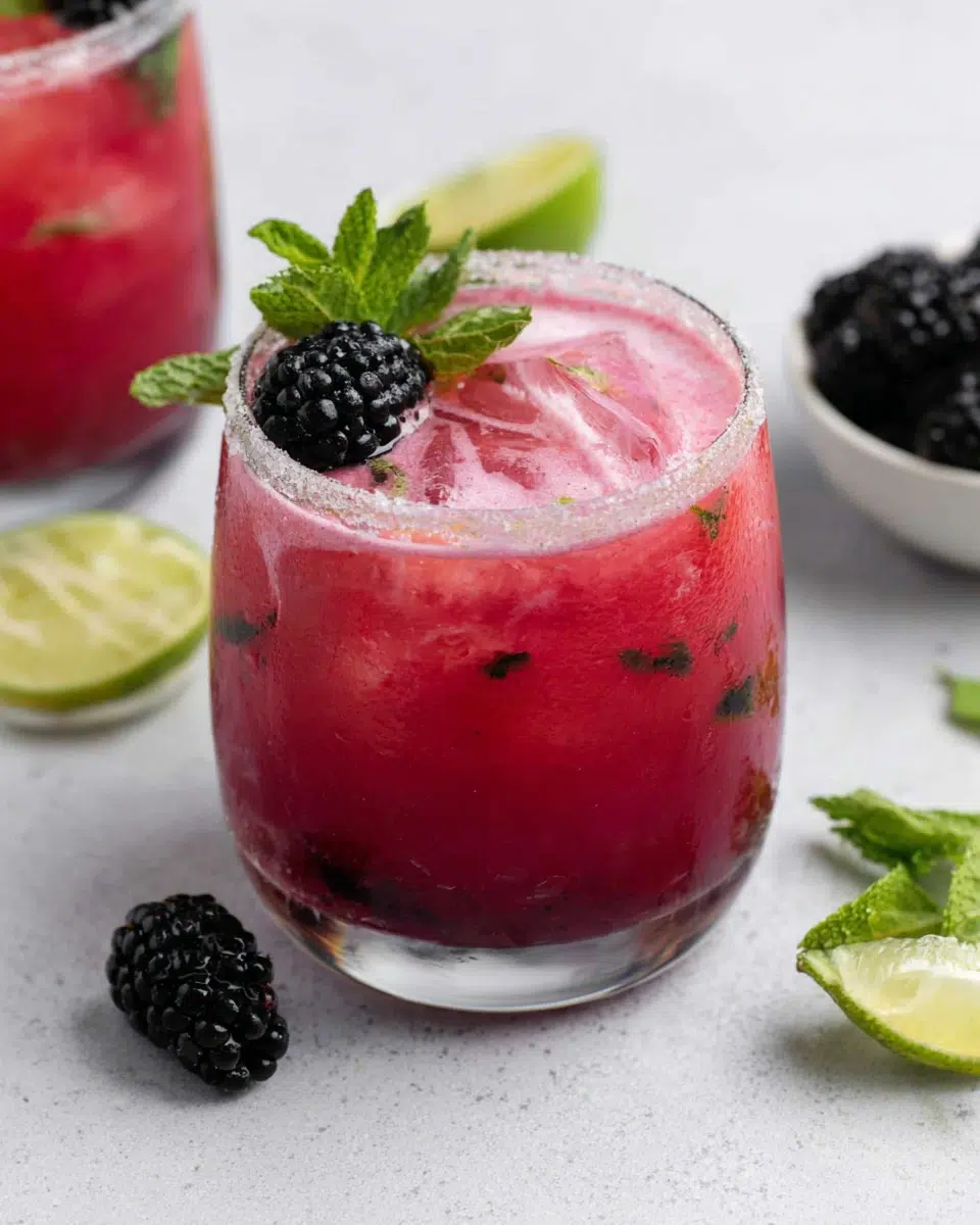 Creamy Blackberry Mojito Recipe