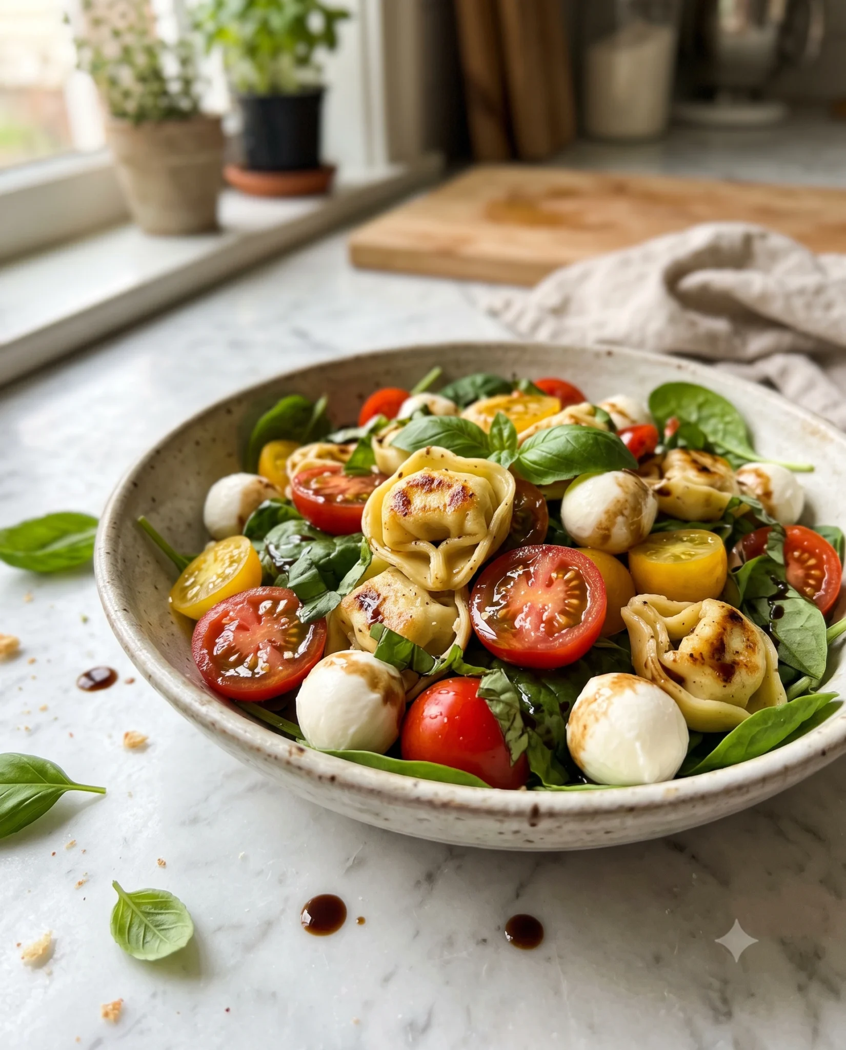 Tortellini Caprese Salad: Easy, Fresh, and Flavorful Pasta Salad Recipe