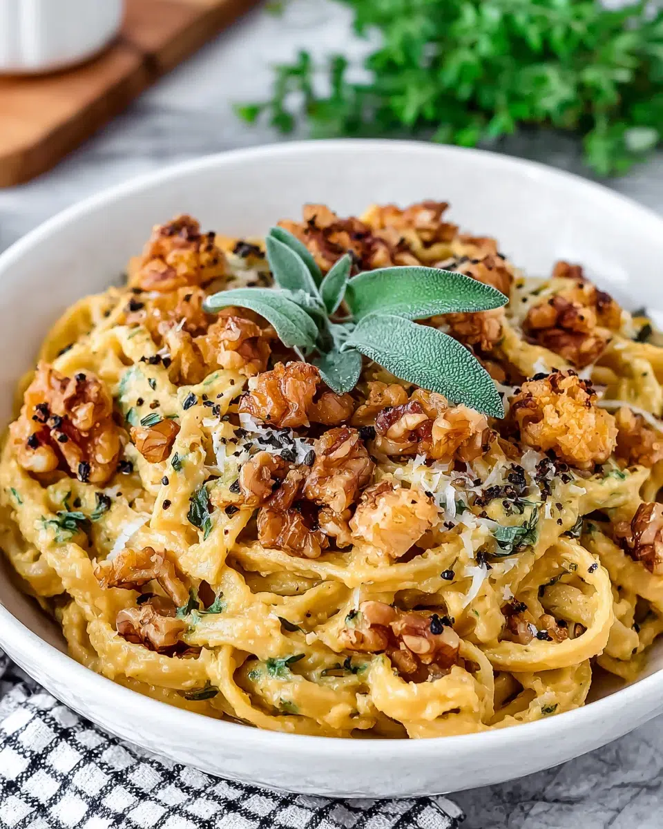 Butternut Squash Pasta with Sage for Cozy Autumn Nights