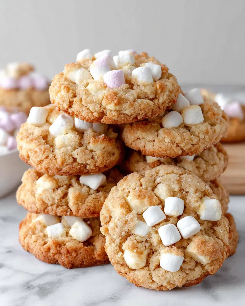 Gluten-Free Peanut Butter Marshmallow Cookies
