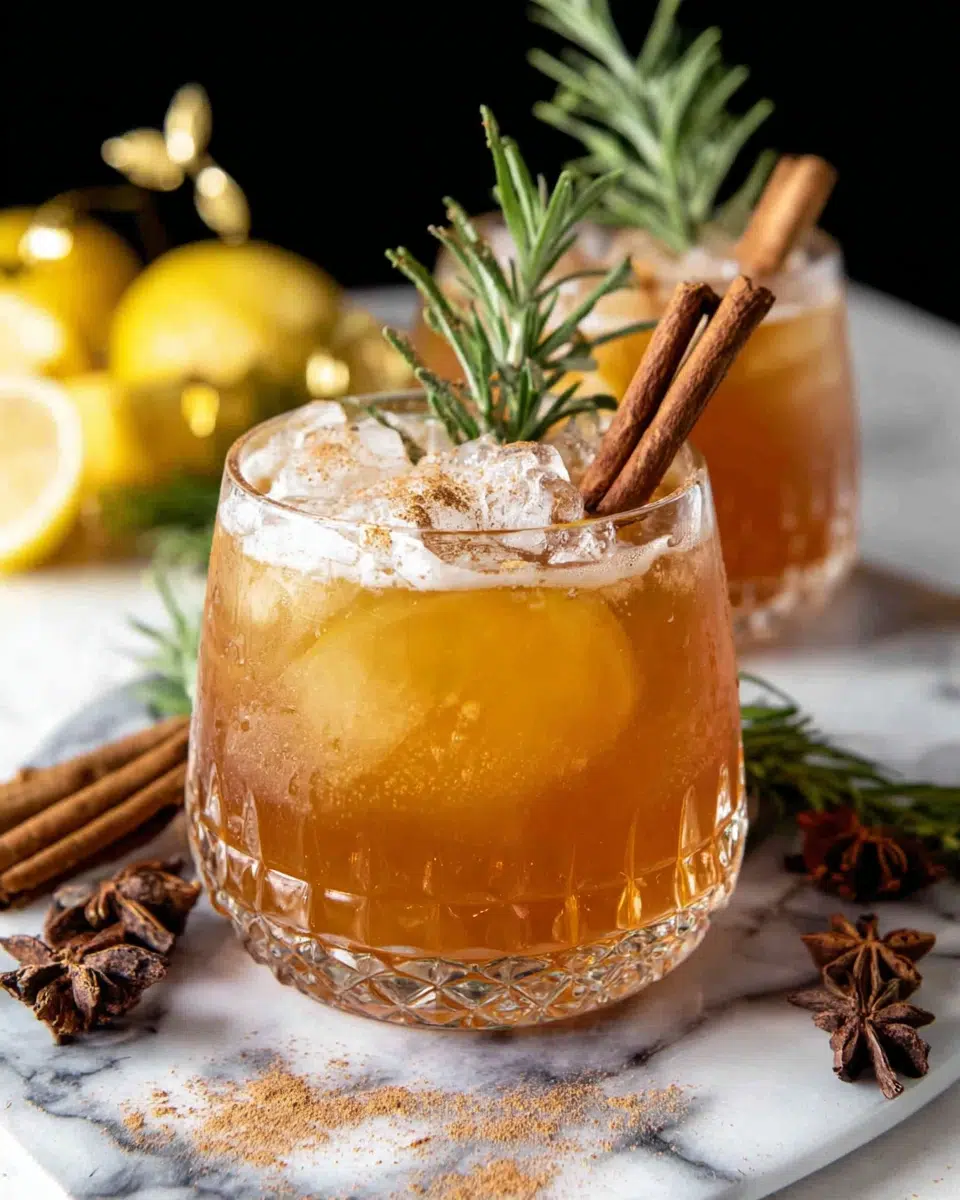 Vanilla Cinnamon Maple Whiskey Sour