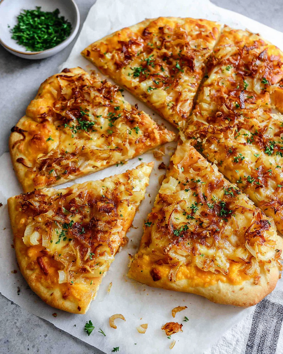 5 Ingredient Pumpkin and Gouda Pizza